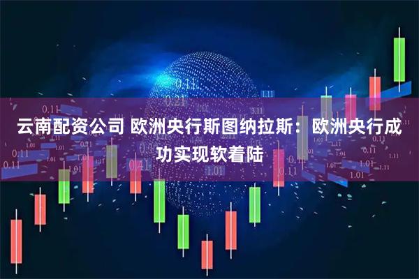云南配资公司 欧洲央行斯图纳拉斯:欧洲央行成功实现软着陆