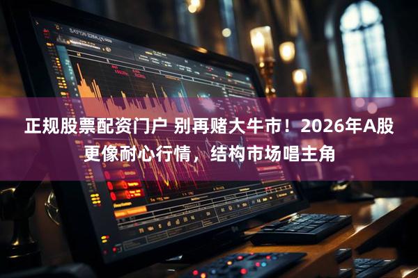 正规股票配资门户 别再赌大牛市!2026年A股更像耐心行情,结构市场唱主角
